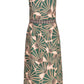 FEATHER FRINGE STATEMENT DRESS