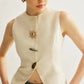 CHIC BUTTON VEST