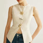 CHIC BUTTON VEST