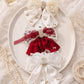LUXE SATIN BOW TRIO