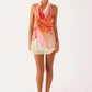 HIBISCUS MINI DRESS