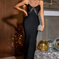 RHINESTONE RED PROM BANDAGE DRESS