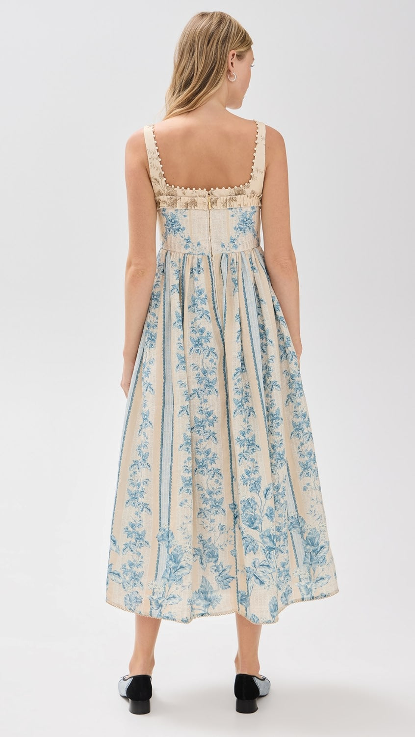 BLUEBELL GARDEN MIDI DRESS