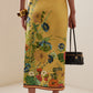FLORAL WRAP SKIRT TOP SET