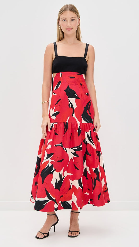CELINA TIE STRAP DRESS