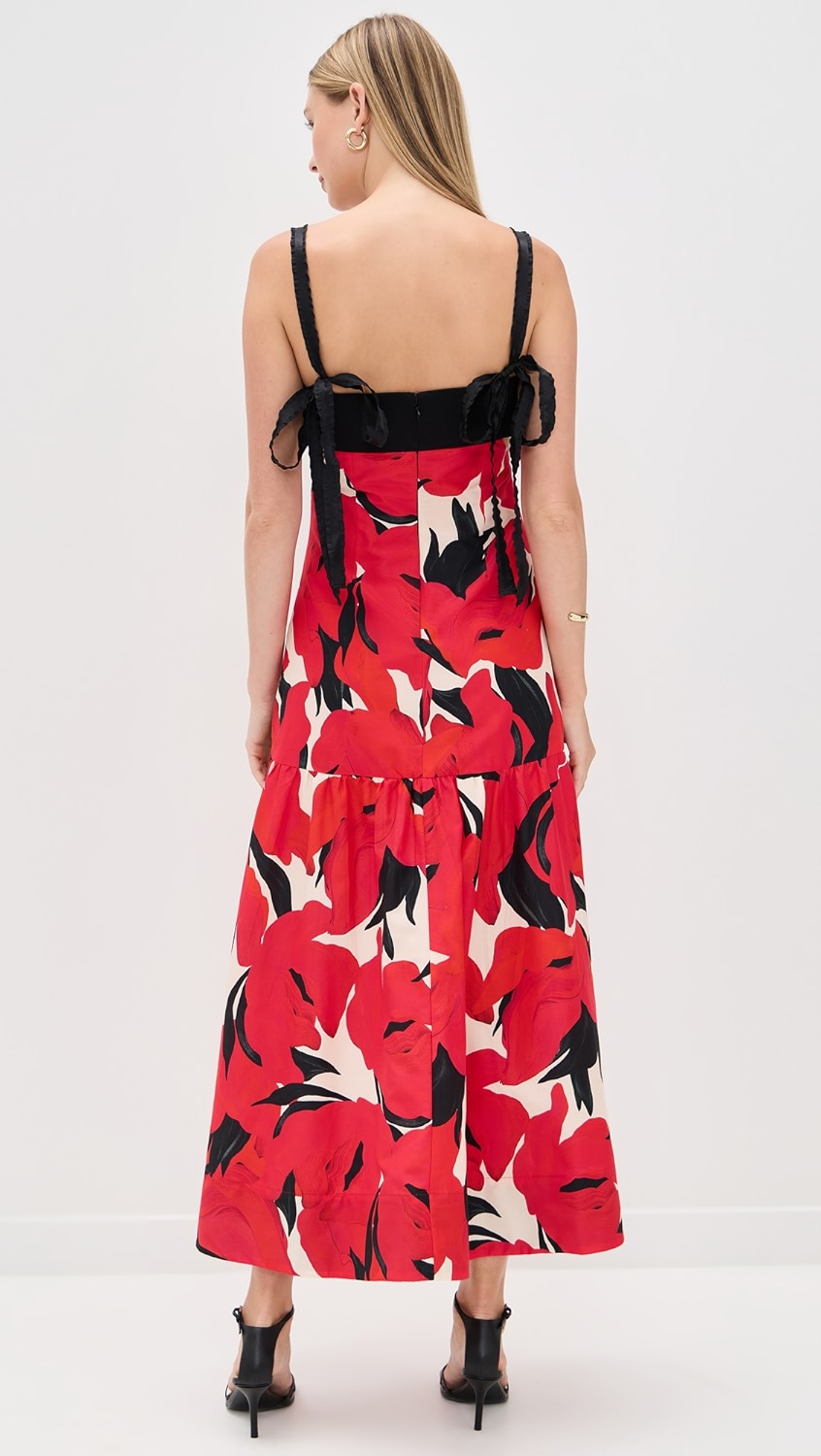 CELINA TIE STRAP DRESS