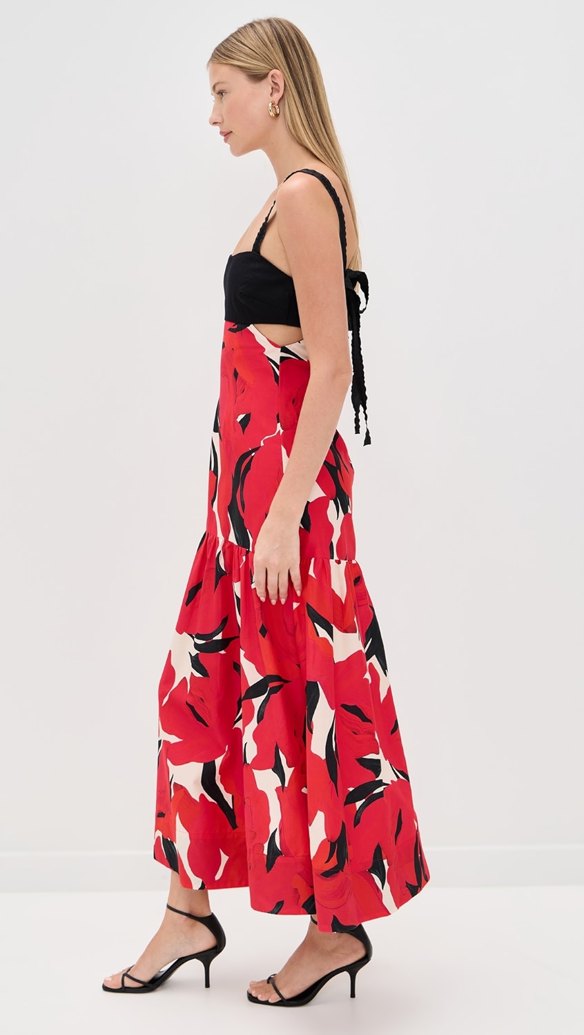 CELINA TIE STRAP DRESS