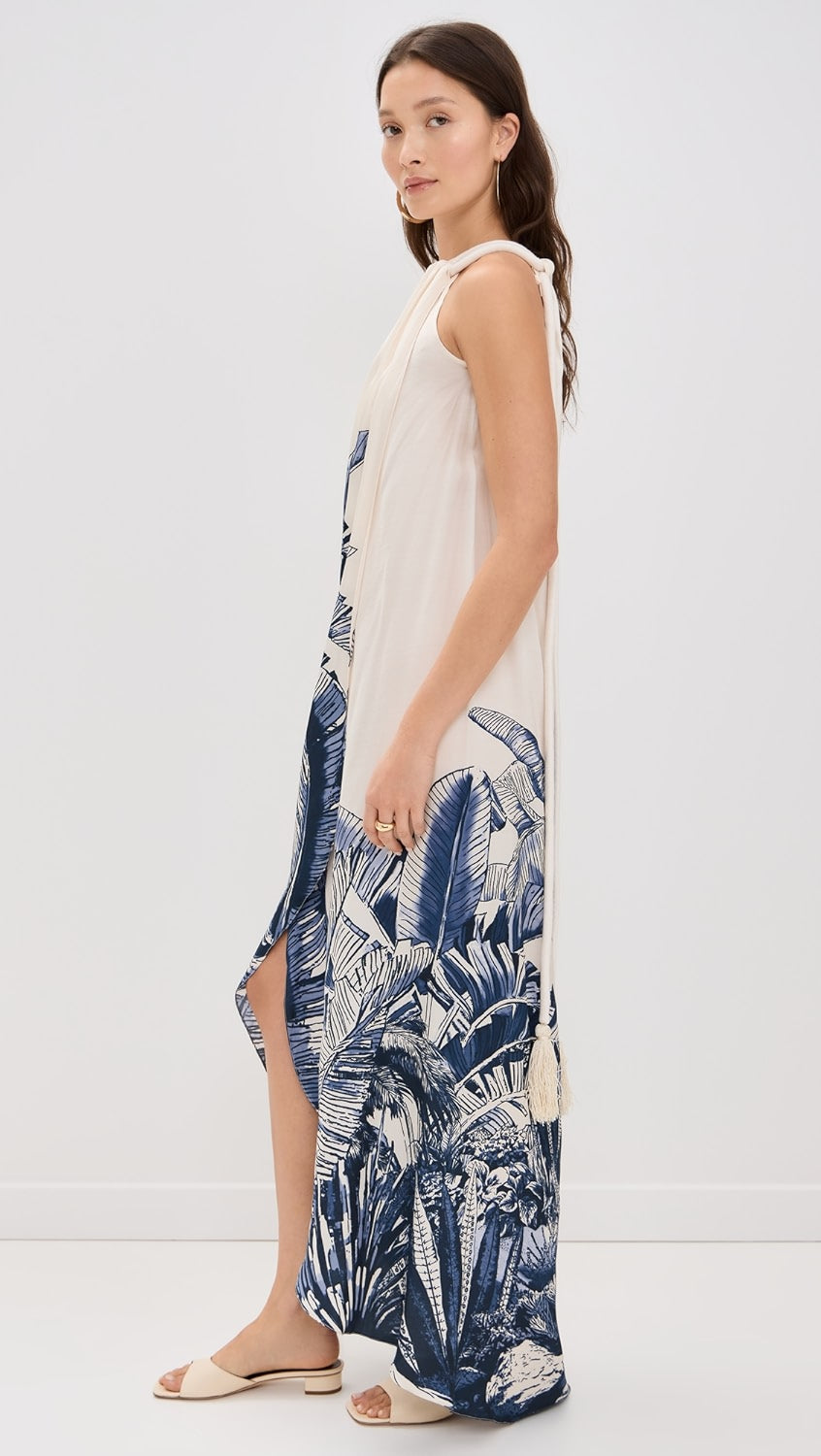 ONE SHOULDER RESORT DRESS
