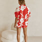 CAROLINE RED CO-ORD