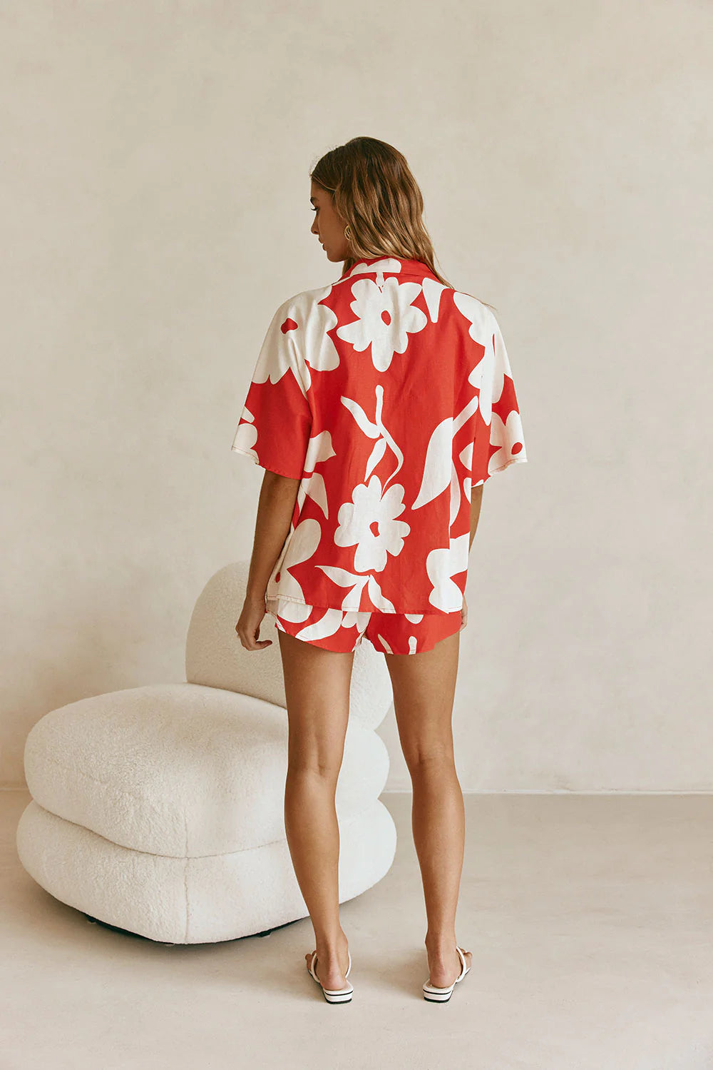 CAROLINE RED CO-ORD