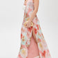 CORAL WHISPER MAXI DRESS