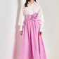 PINK ROSE MAXI SKIRT