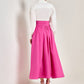 PINK ROSE MAXI SKIRT