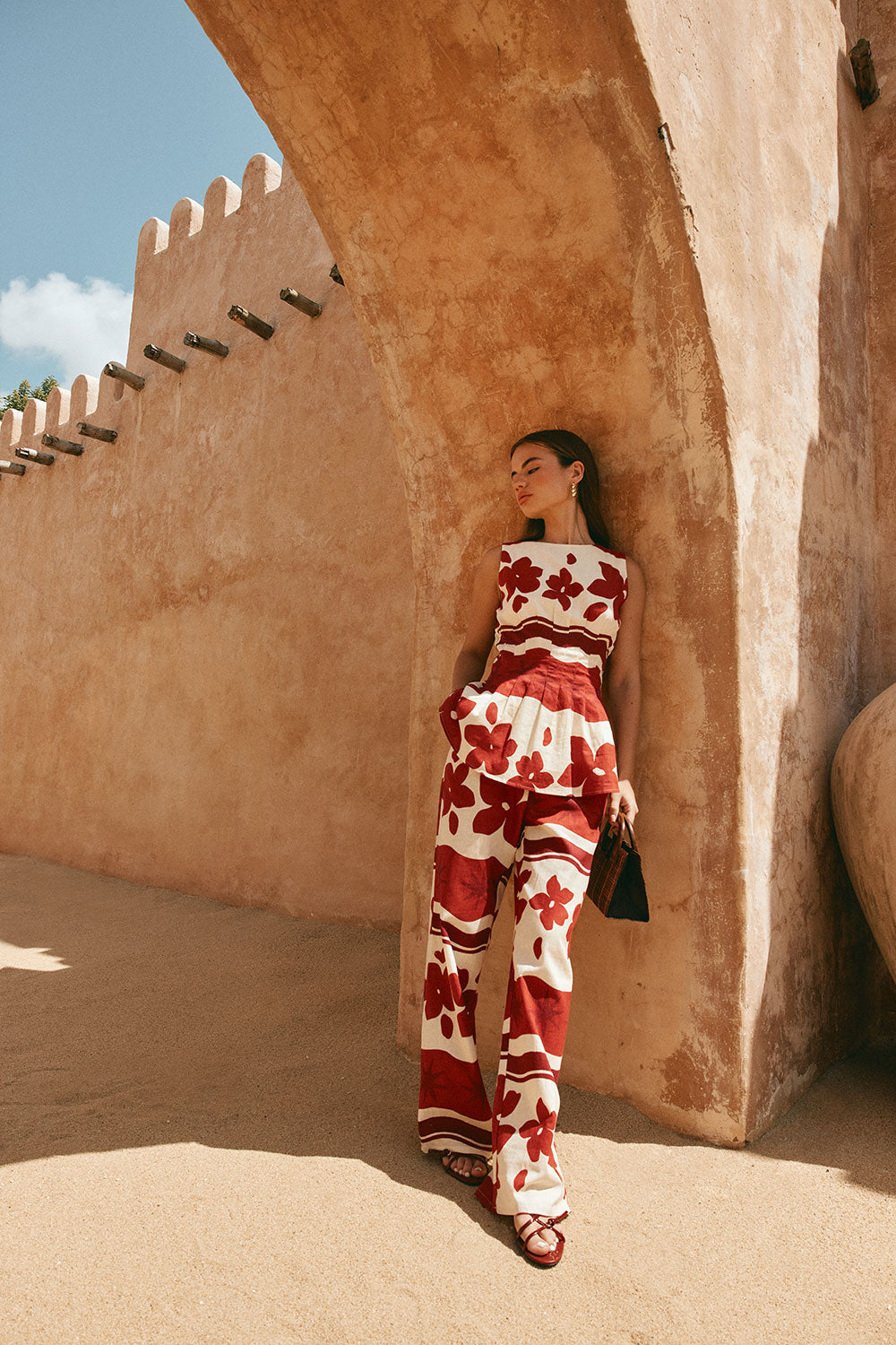 CRIMSON LONG CO-ORD