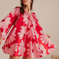 DAISY RED MINI DRESS