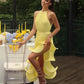 ROMANTIC YELLOW BRUNCH DRESS
