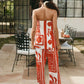 RED BOTANICAL COORD SET