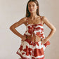 CRIMSON SHORT COORD SET