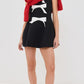 BOW SHORT DRESS