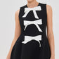 BOW SHORT DRESS