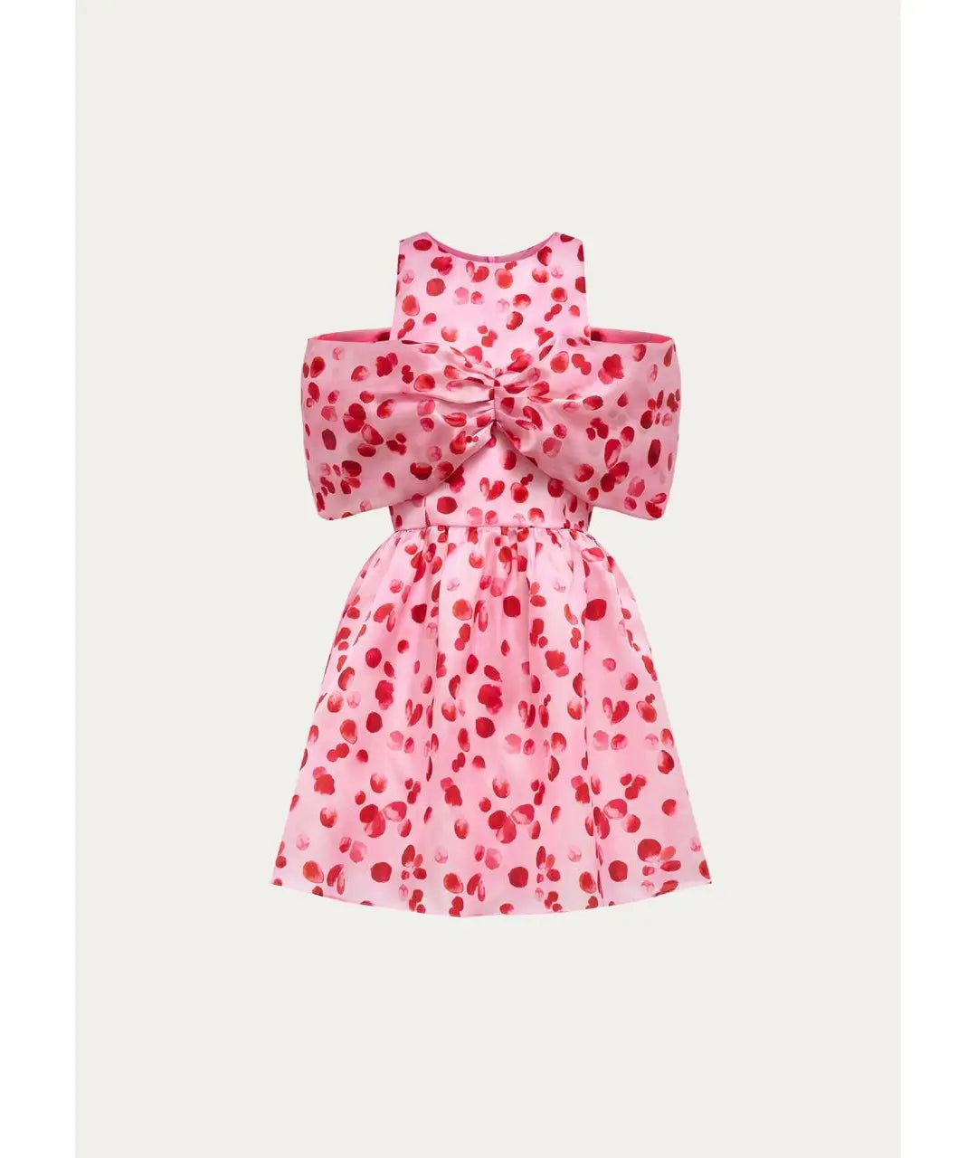 PINK SILK BRUNCH DRESS