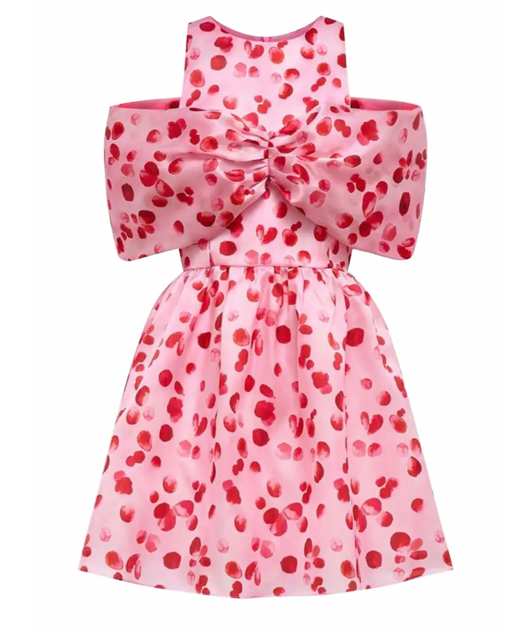 PINK SILK BRUNCH DRESS