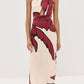 PALM MUSE HALTER MAXI DRESS