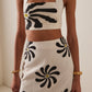 NOIR BLOOM CO-ORD SET