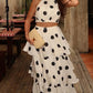 IVORY POLKA LUXE CO-ORD SET