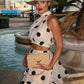 IVORY POLKA LUXE CO-ORD SET