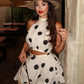 IVORY POLKA LUXE CO-ORD SET