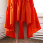 CAPTIVATING ORANGE RESORT DRESS