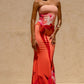 CORAL SUNSET DRESS