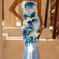 INK TIDE MAXI DRESS