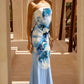 INK TIDE MAXI DRESS
