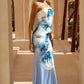 INK TIDE MAXI DRESS