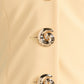 SPIRAL BUTTON BUTTER MINI DRESS