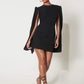 CLOAK SLEEVE DRESS
