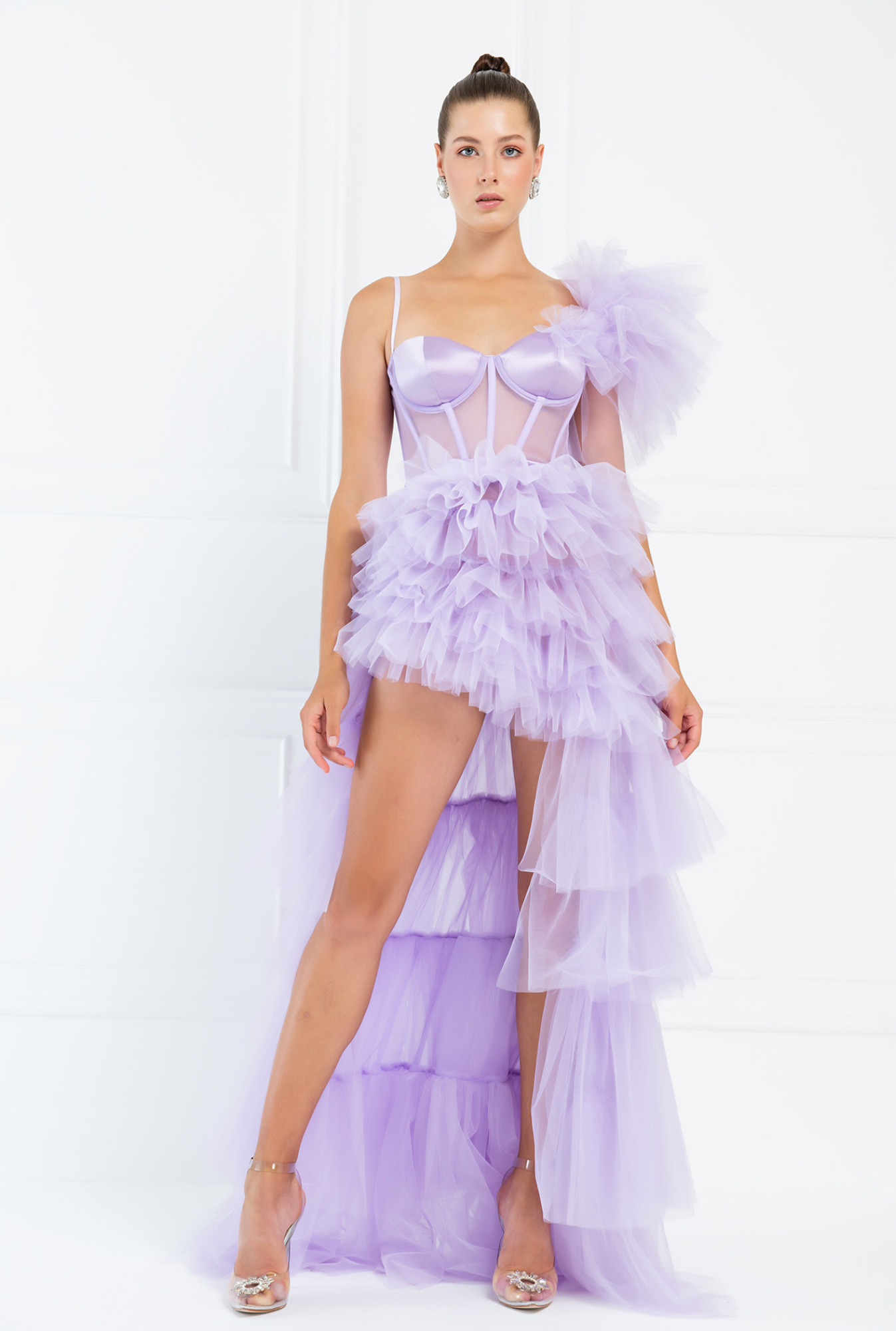 LILAC TULLE DRESS