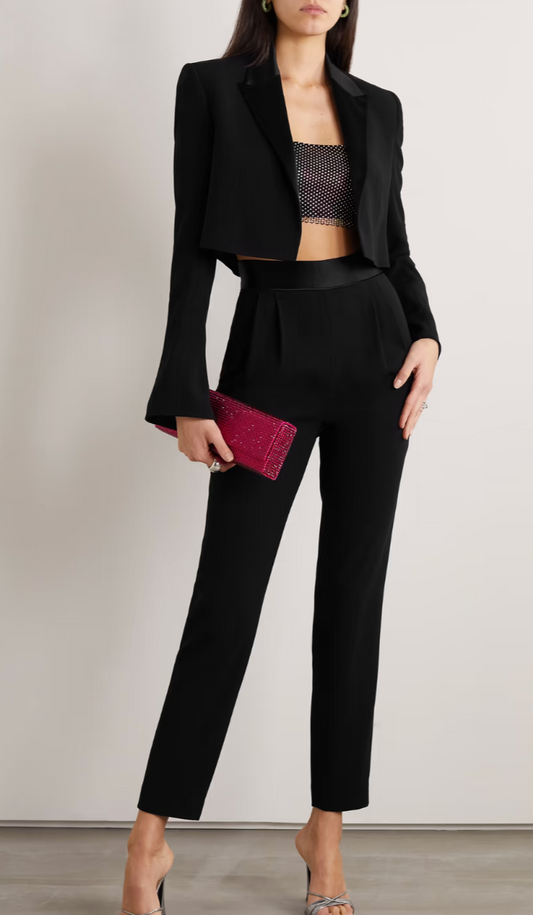 BLACK STATEMENT BLAZER & PANTS