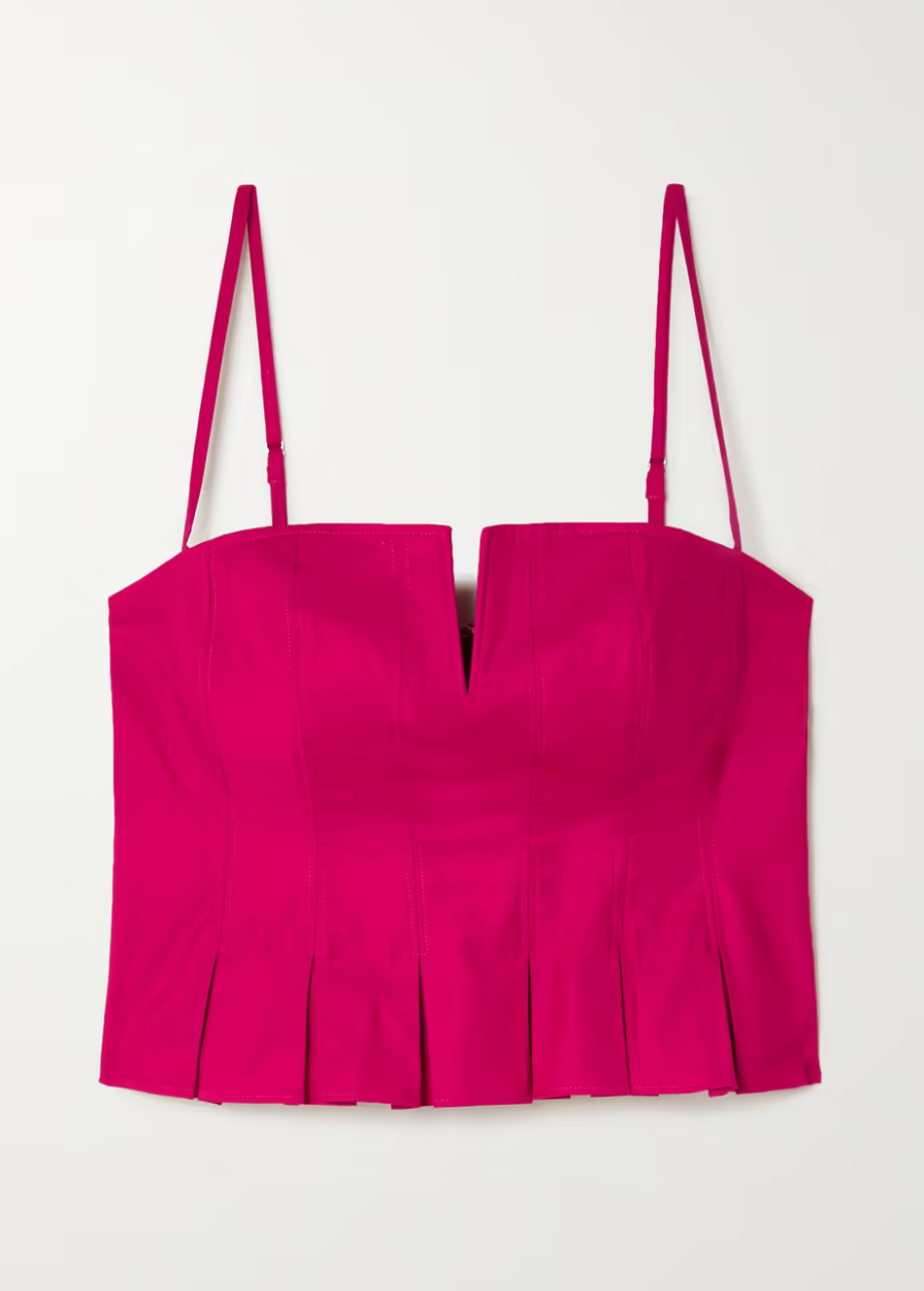 PINK PLEATED TOP