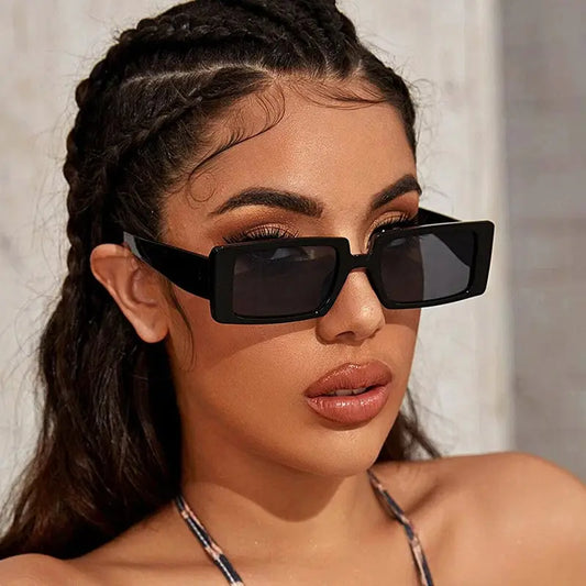 RETRO RECTANGULAR SUNGLASSES