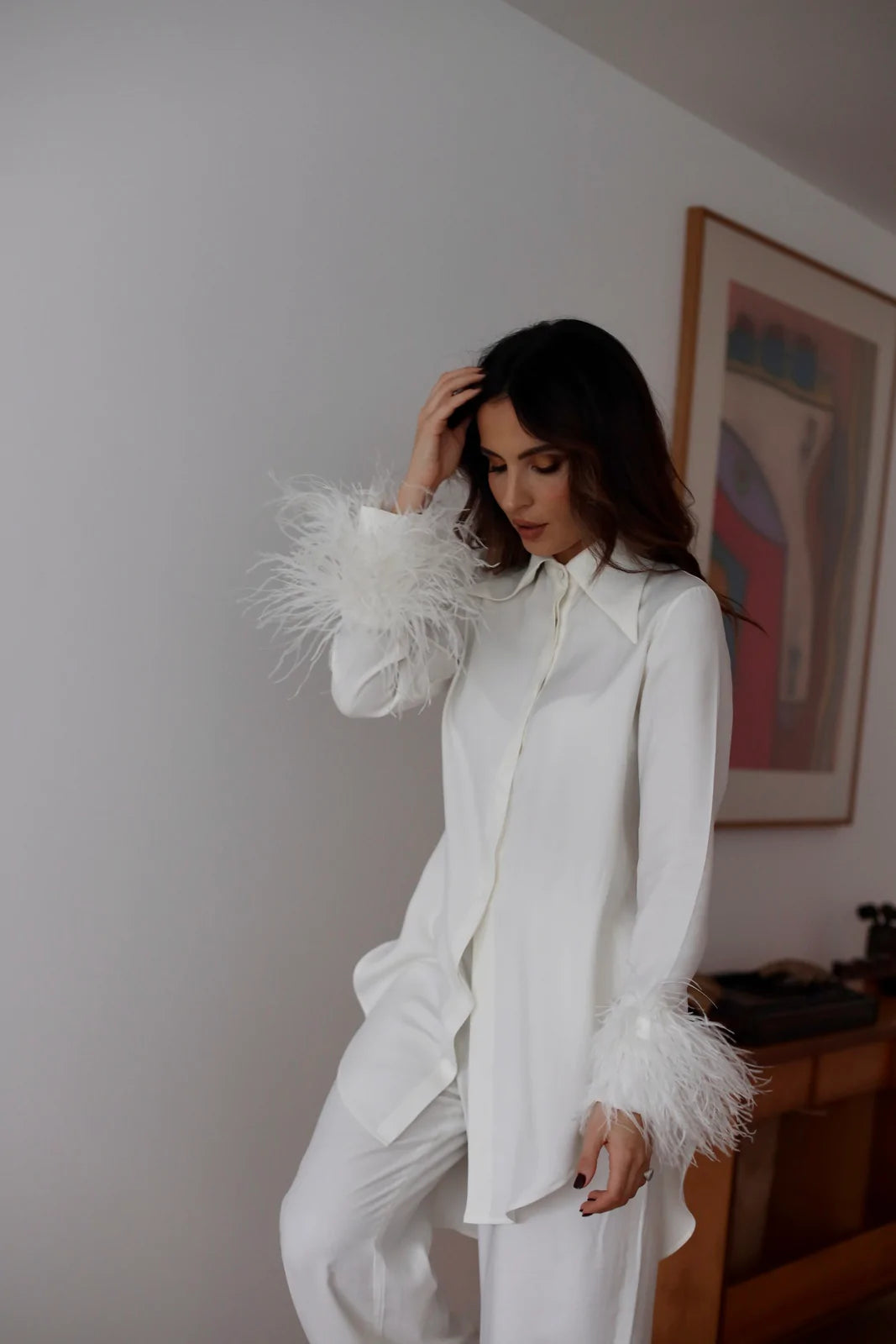 DREAM WHITE FEATHER SET