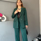 BOTTLE GREEN BLAZER SUIT