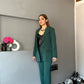 BOTTLE GREEN BLAZER SUIT